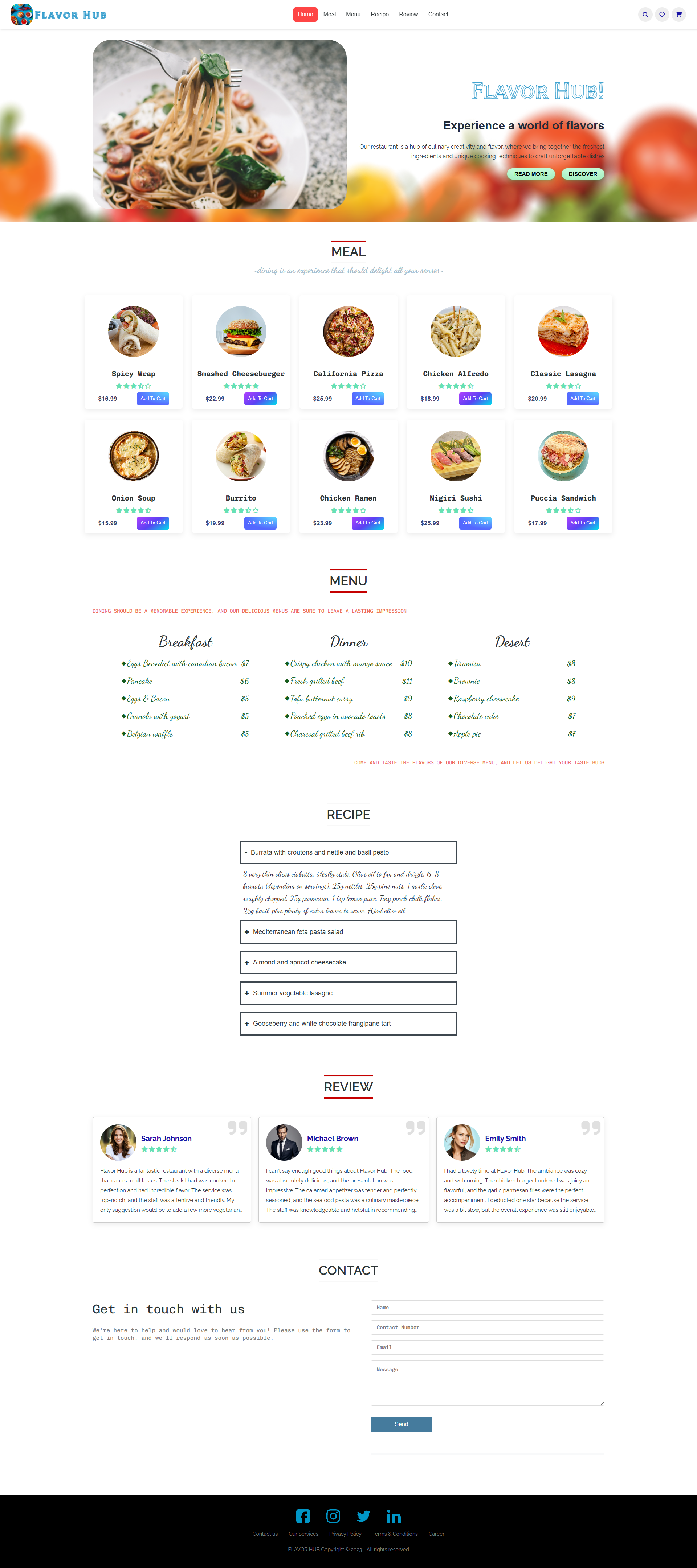 Flavor Hub